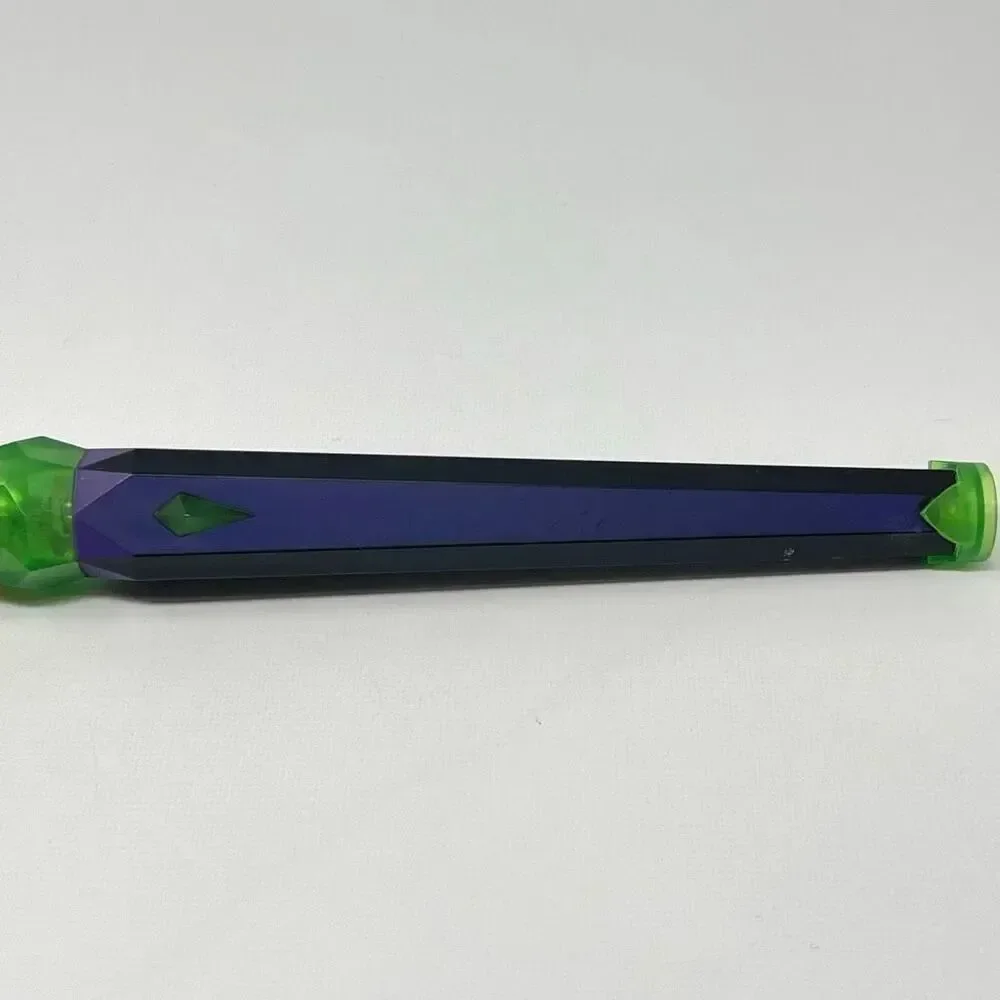 MagiQuest Great Wolf Lodge Wand Green Gem Purple Blue Vine Works 2022 No Topper